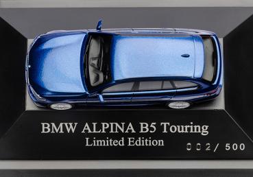 ALPINA Scale Model BMW ALPINA B5 Touring (G31), Blue, 1:87, Limited Edition