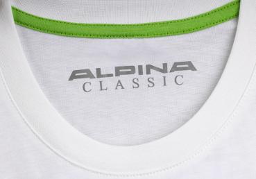 ALPINA CLASSIC T-Shirt "CSL" weiß Unisex Größe S