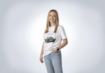 ALPINA CLASSIC T-Shirt "CSL" weiß Unisex Größe XL