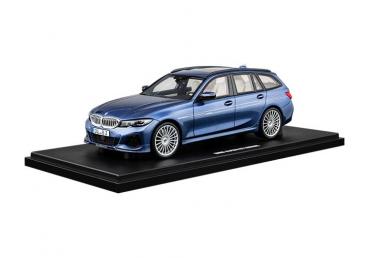 ALPINA Scale Model BMW ALPINA B3 Touring (G21), ALPINA Blue Metallic, 1:18