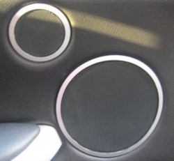 Ringe Lautsprecher hinten mattiert BMW E46 Coupe Cabrio