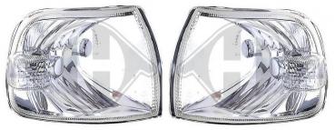 Indicators clear/chrome fit for VW T4 97-03