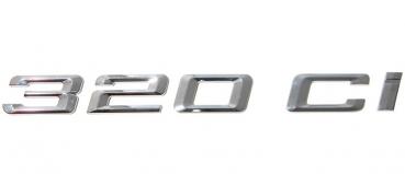 320Ci Emblem zum kleben für BMW 3er E46 320Ci Coupé