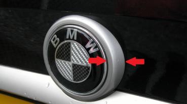 Unterlage titan für Emblem hinten 1970248 BMW X5 E53
