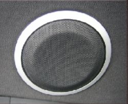 Door speaker rings front or rear matted (2 pcs) BMW E92/E93