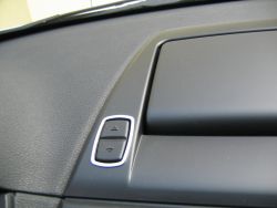 Rahmen Schalter Display Armaturenbrett poliert 2tlg BMW X3