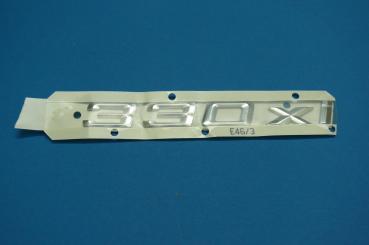 330Xi emblem for all BMW 3er E46 330xi Sedan Touring