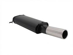 NOVUS Rear silencer with 1 tail pipe 90mm VW Golf 1 Convertible