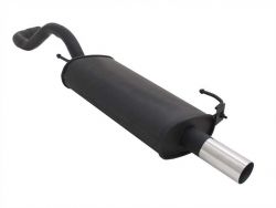 NOVUS Rear silencer with 1 tail pipe 60mm VW Polo 6N/6N2