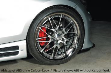 RIEGER Side skirt CARBONLOOK with duct and 2 recesses LEFT fit for BMW 1er E87