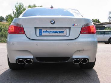 EISENMANN Silencer 4x120x77mm fit for BMW 5er E60 M5 Sedan