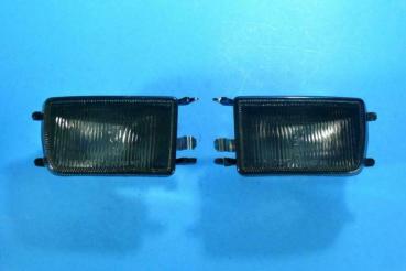 Reflektor + Blinker SET Schwarz passend für VW Golf 3 Vento Golf 3 Cabrio