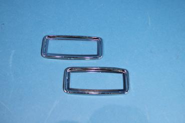 Side Lamp Chrome Rim (2 pcs) fit for Mercedes W124/W140