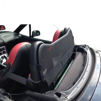 Windschott SCHWARZ passend für BMW Z3 NUR M-Roadster mit original Überrollbügel