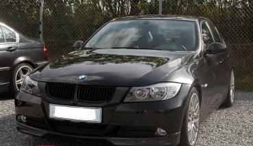 Frontspoiler-Lippen Satz echt Carbon passend für BMW 3er E90/91 Limousine Touring