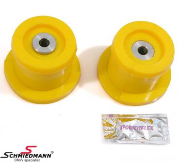 POWERFLEX rubber mounting rear axle vertical foremost fit for BMW E46 / E83 / X3 / Z4 (pic 10)