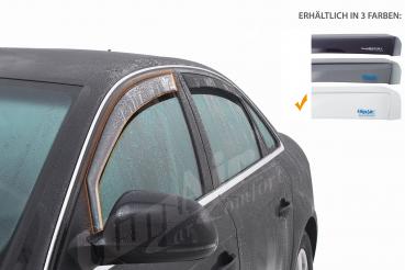 ClimAir Wind deflector WHITE front door fit for BMW 1 (E87), (2004 - 2011) Schrägheck, 5 Türen