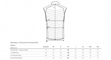 ALPINA Hybrid Vest "Exclusive Collection", Women size XL