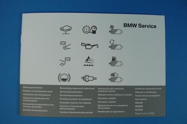 BMW Serviceheft mehrsprachig MULTILINGUAL BMW 1er 2er 3er 4er 5er 6er 7er X1 X3 X4 X5 X6 Z4