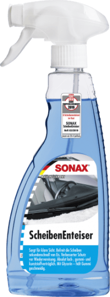 SONAX WindowDe-icer 500ml PET-bottle with sprayer