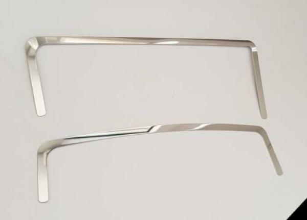 Frame for speaker - dashboard polished fit for BMW 5er E60/E61 Sedan/Touring