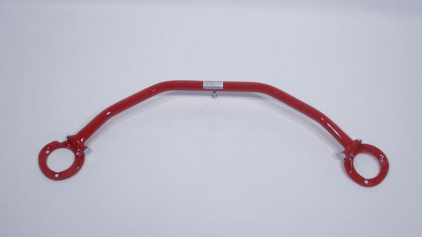 WIECHERS Domstrebe vorne Stahl rot lackiert passend für BMW 3er E36 / 4 Zylinder / M43 Motor (ab Bj.1993) / 318 iS, BMW E36 Compact / 4 Zylinder