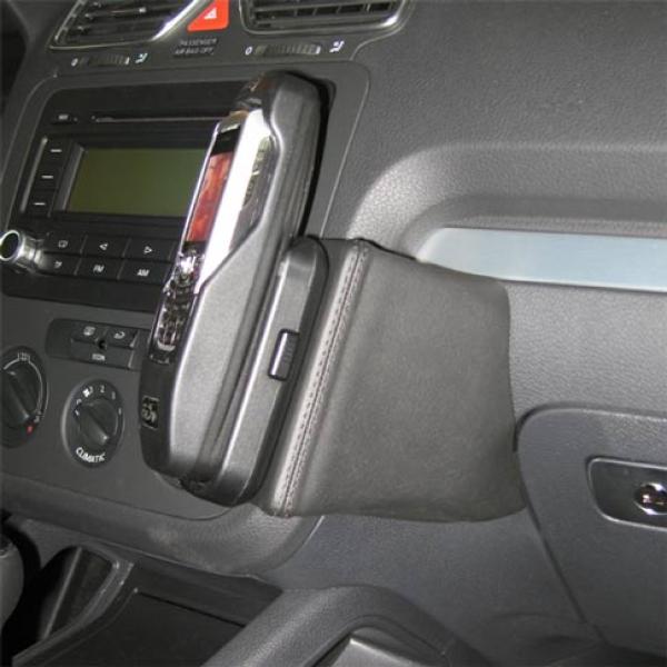 KUDA Phone console fit for VW Eos ab 05/06 / Scirocco 08/08 artificial leather black