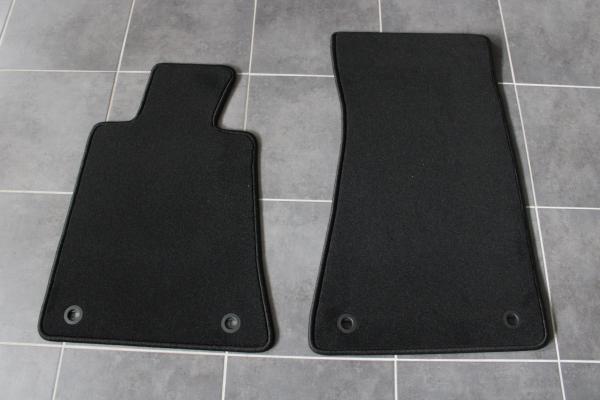 Floor mats 4 pcs. black/black outline fit for BMW 3er E30 Convertible