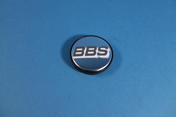 BBS Emblem chrome / Logo grey/white (56mm)
