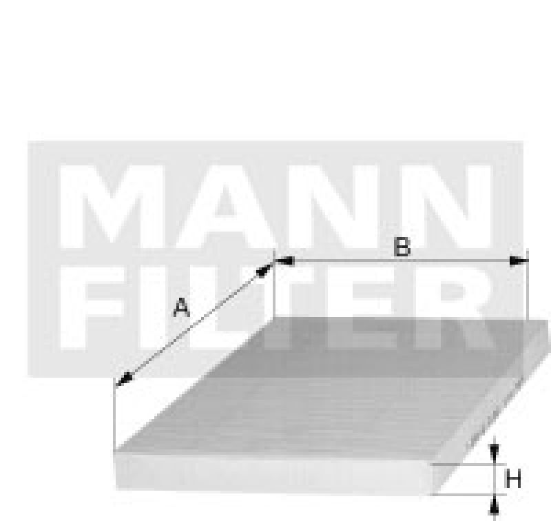 Innenraumfilter Audi Seat Exeo