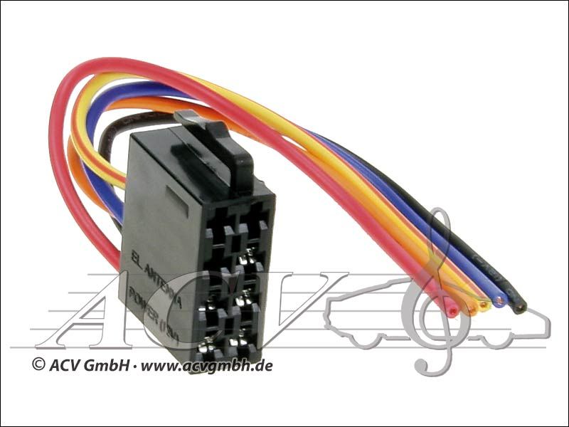 ISO Stecker- Strom auf Kabel