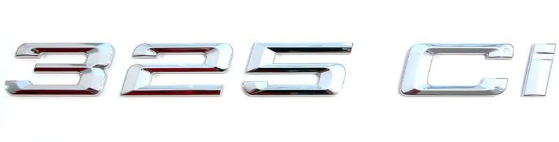 325Ci Emblem zum kleben für BMW 3er E46 325Ci Coupe