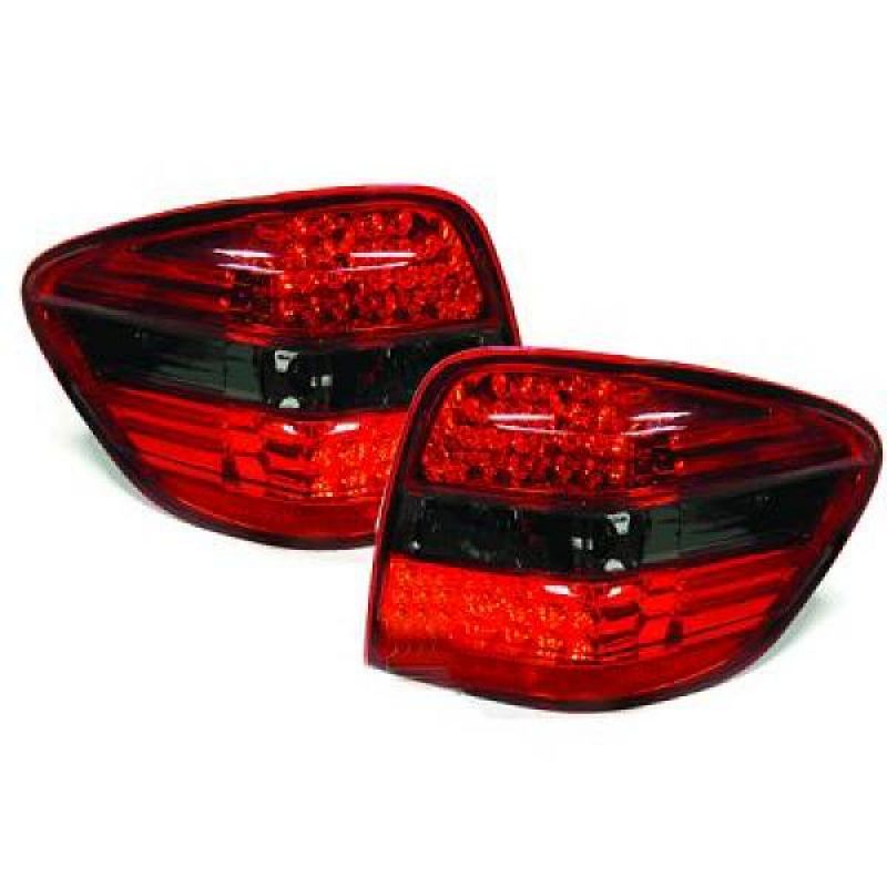 LED Taillights RED/BLACK fit for W164 M-Class 2005 -2011