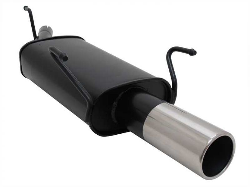 Rear silencer with 1 tail pipe 90mm Opel Astra G Caravan