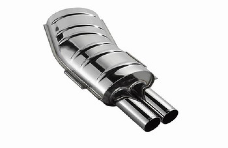 EISENMANN Rear silencer 2x 76mm fit for BMW 3er 318i Convertible / Coupe / Sedan / Touring 83 / 85kW