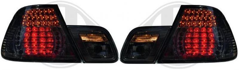 LED Rückleuchten klar/schwarz E46 Limousine Bj. 01-05