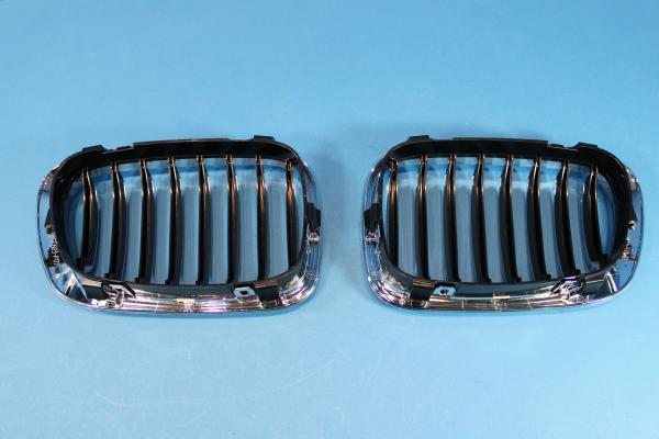 Kidney chrome 330ci Look fit for BMW 3er E46 Coupe / Convertible up to 02/03