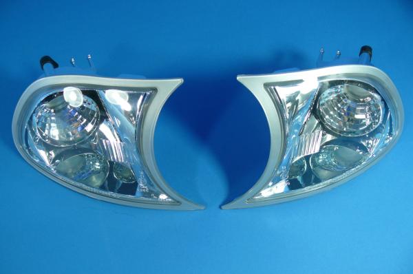 Front indicator clear/chrome BMW 3er E46 Coupe/Convertible