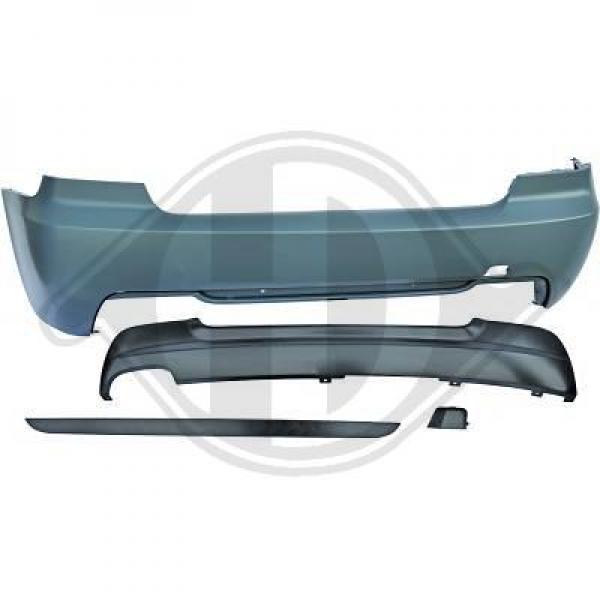 Design bumper rear fit for BMW 3er E92/E93 Bj. 06-09 without PDC