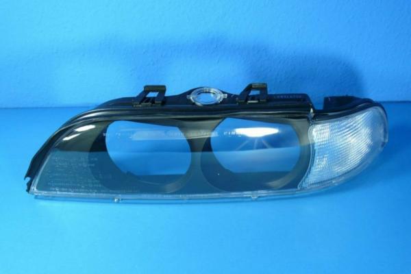 Headlight glass, turn signal white fit for BMW 5er E39 up to 08/00