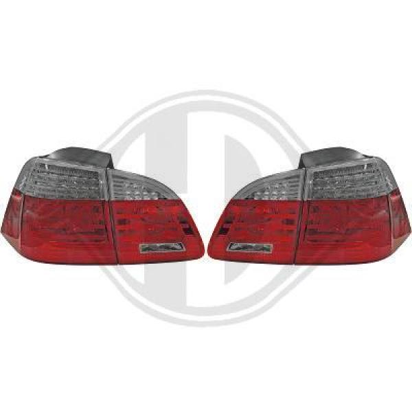 LED Taillights RED/SMOKE fit for BMW 5er E61 Touring Bj. 2003 - 2007