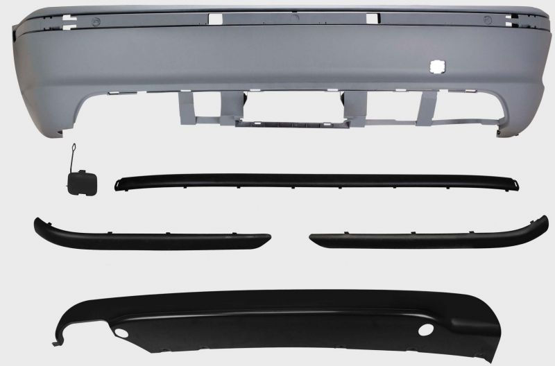 Sport Bumper rear fit for BMW 3er E46 Sedan all with PDC