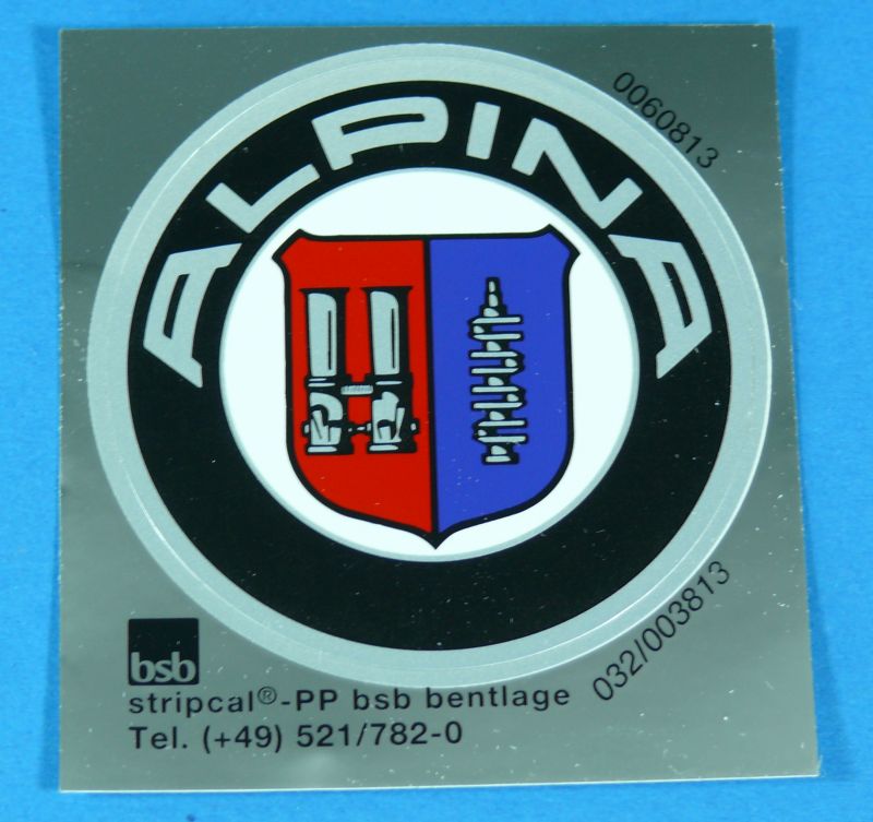 ALPINA Emblem Folie 59mm