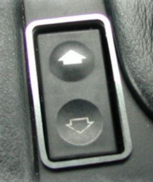 Window Switch Surround polished (2 pcs) fit for BMW Z3