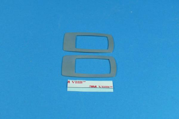 Blenden Schalter eFH mattiert (2tlg) passend für BMW E81 E87 E90 E91