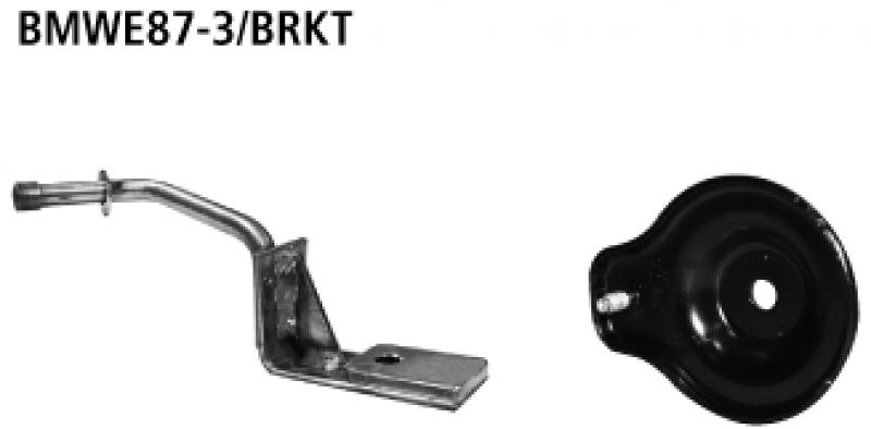 Bastuck holder kit for rear pipe RH BMW E81/E87