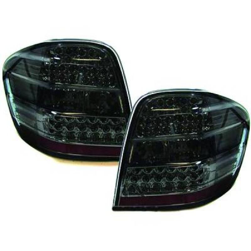 LED Taillights BLACK fit for Mercedes W164 M-Class 2005 -2011