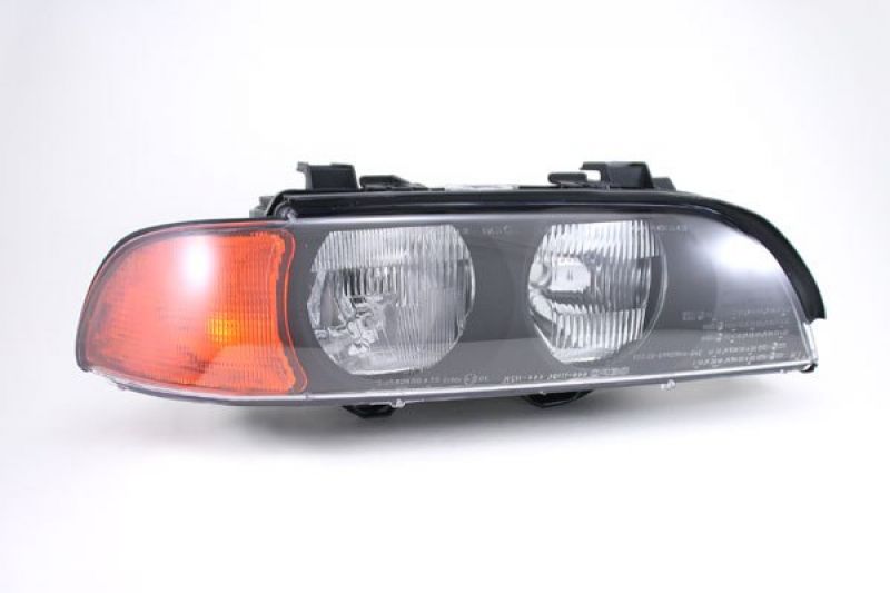 Headlights H7+HB3 yellow right side BMW 5er E39 1996-2000