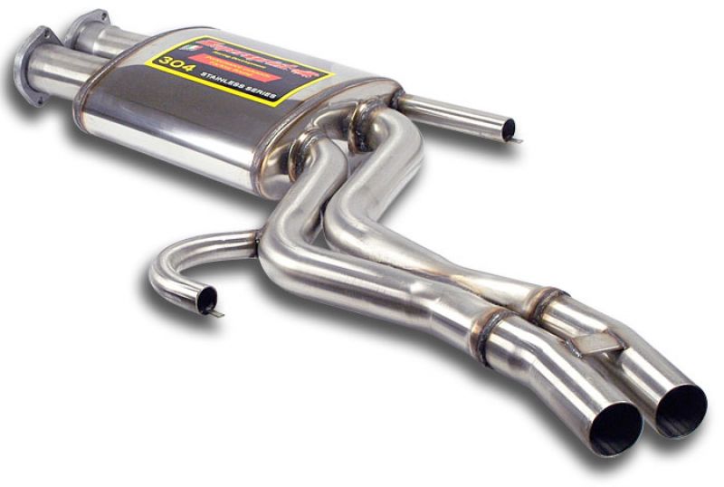 SUPERSPRINT Middle Silencer fit for BMW 5er E34 M5 all