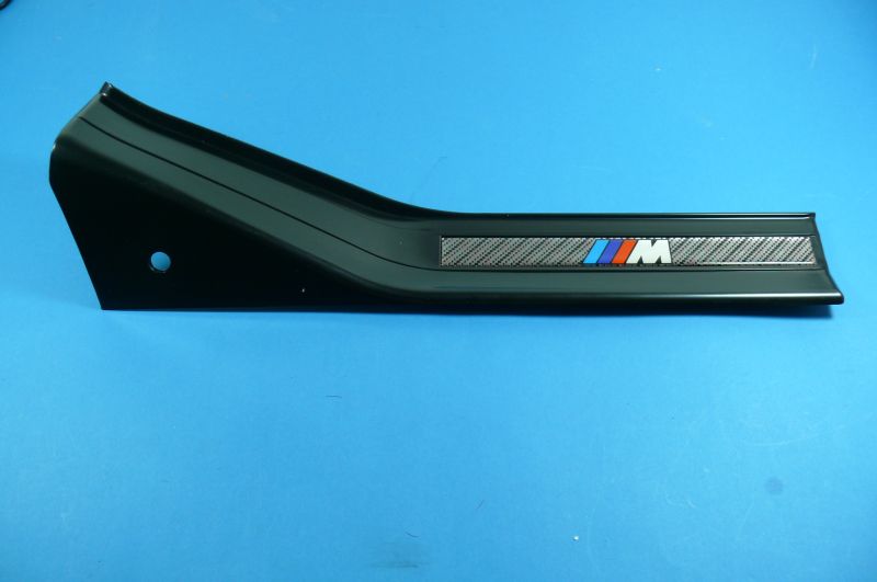 "M" Logo Door Sill Strip Carbon rear -right- BMW 3er E36 Sedan/Touring